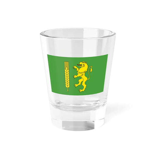POL powiat kutnowski flag (Poland) Shot Glass 1.5oz 1.5oz - Go Mug Yourself