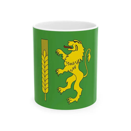 POL powiat kutnowski flag (Poland) White Coffee Mug 11oz - Go Mug Yourself