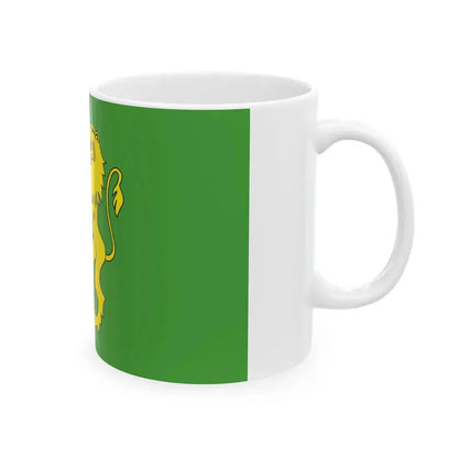 POL powiat kutnowski flag (Poland) White Coffee Mug - Go Mug Yourself