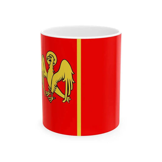 POL powiat kwidzynski flag (Poland) White Coffee Mug 11oz - Go Mug Yourself