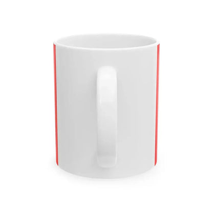 POL powiat kwidzynski flag (Poland) White Coffee Mug - Go Mug Yourself