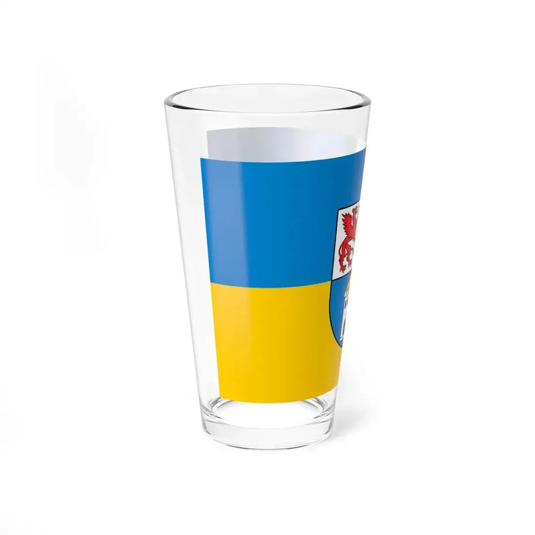 POL powiat leborski flag (Poland) Pint Glass 16oz - Go Mug Yourself