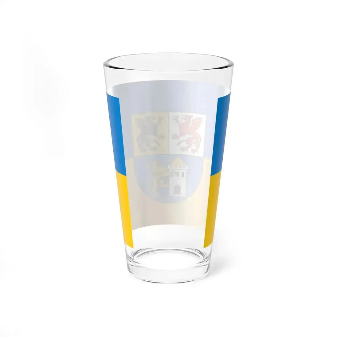 POL powiat leborski flag (Poland) Pint Glass 16oz - Go Mug Yourself