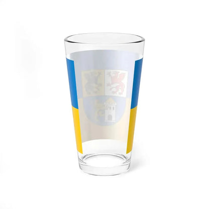 POL powiat leborski flag (Poland) Pint Glass 16oz - Go Mug Yourself