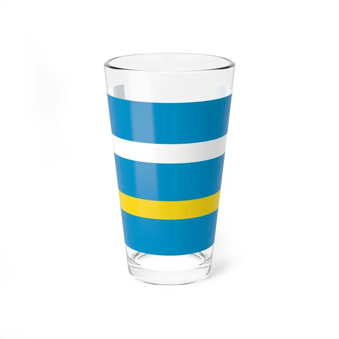 POL powiat legionowski flag (Poland) Pint Glass 16oz 16oz - Go Mug Yourself