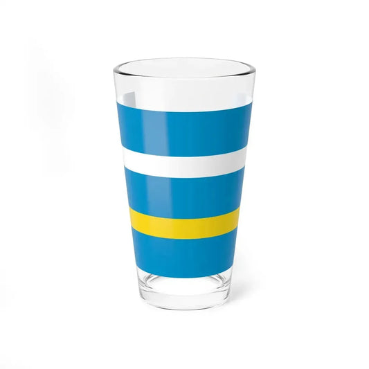 POL powiat legionowski flag (Poland) Pint Glass 16oz 16oz - Go Mug Yourself