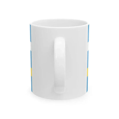 POL powiat legionowski flag (Poland) White Coffee Mug - Go Mug Yourself