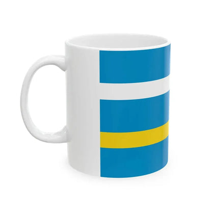 POL powiat legionowski flag (Poland) White Coffee Mug - Go Mug Yourself