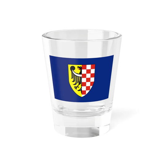 POL powiat legnicki flag (Poland) Shot Glass 1.5oz 1.5oz - Go Mug Yourself