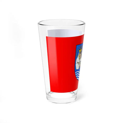 POL powiat lezajski flag (Poland) Pint Glass 16oz - Go Mug Yourself