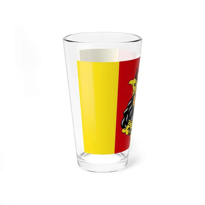 POL powiat lipnowski flag (Poland) Pint Glass 16oz - Go Mug Yourself