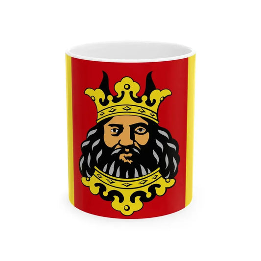 POL powiat lipnowski flag (Poland) White Coffee Mug 11oz - Go Mug Yourself