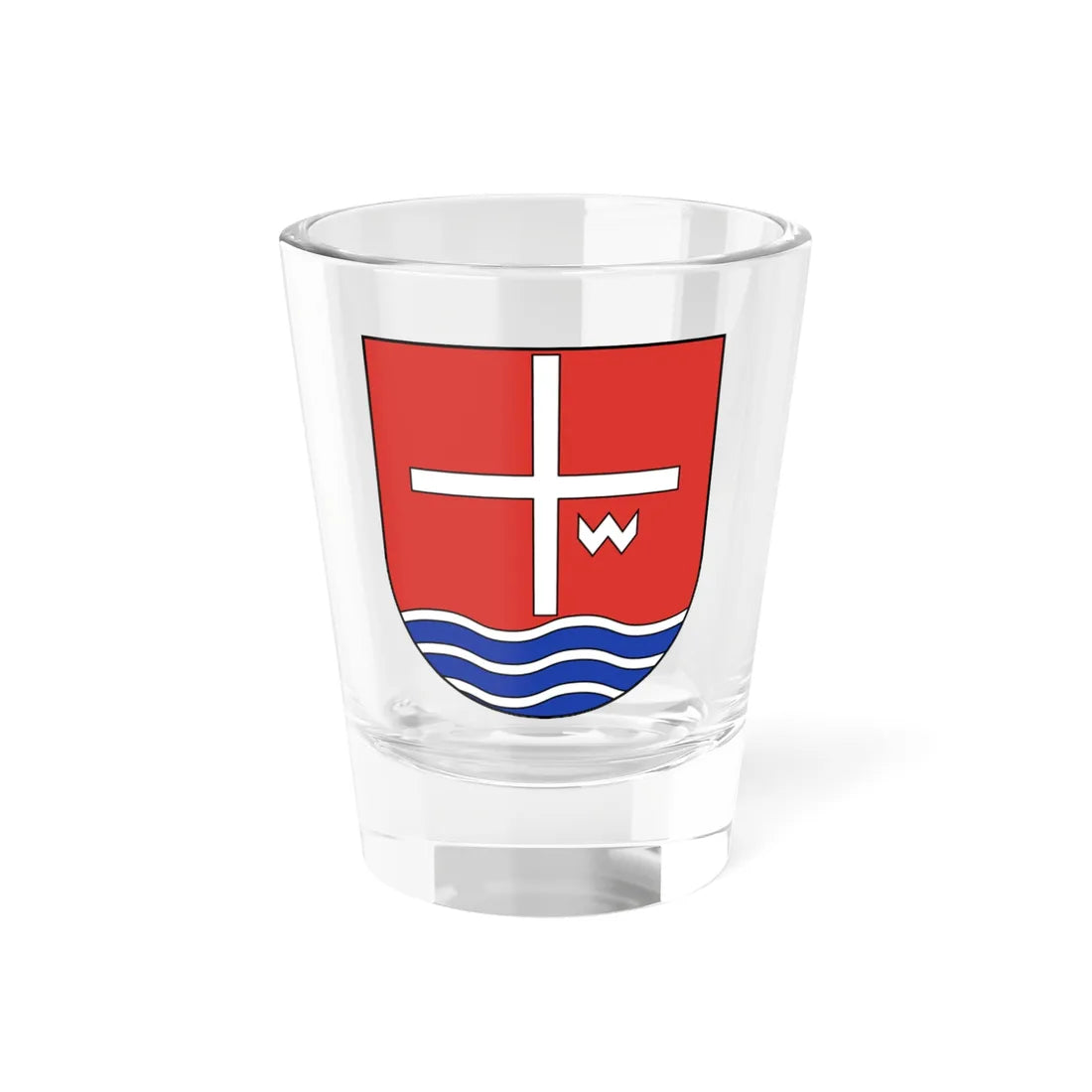 POL powiat lipski COA (Poland) (Coat of Arms) Shot Glass 1.5oz 1.5oz - Go Mug Yourself