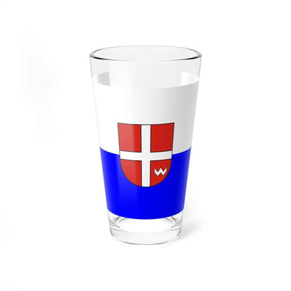POL powiat lipski flag (Poland) Pint Glass 16oz 16oz - Go Mug Yourself
