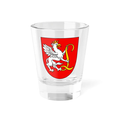 POL powiat lubaczowski COA (Poland) (Coat of Arms) Shot Glass 1.5oz 1.5oz - Go Mug Yourself