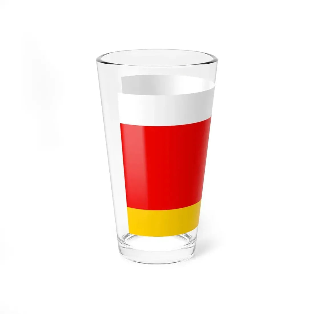 POL powiat lubaczowski flag (Poland) Pint Glass 16oz - Go Mug Yourself