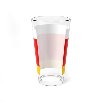 POL powiat lubaczowski flag (Poland) Pint Glass 16oz - Go Mug Yourself