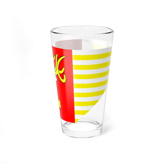 POL powiat lubelski flag (Poland) Pint Glass 16oz 16oz - Go Mug Yourself