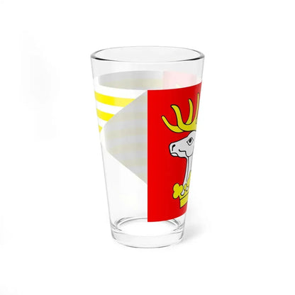POL powiat lubelski flag (Poland) Pint Glass 16oz - Go Mug Yourself