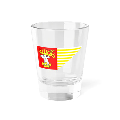 POL powiat lubelski flag (Poland) Shot Glass 1.5oz 1.5oz - Go Mug Yourself