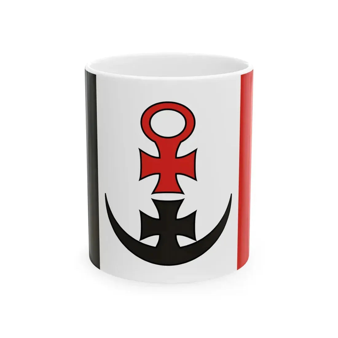POL powiat lubinski flag (Poland) White Coffee Mug 11oz - Go Mug Yourself
