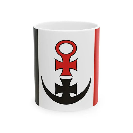 POL powiat lubinski flag (Poland) White Coffee Mug 11oz - Go Mug Yourself
