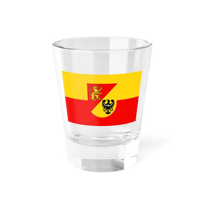 POL powiat lwowecki flag (Poland) Shot Glass 1.5oz 1.5oz - Go Mug Yourself