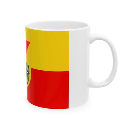 POL powiat lwowecki flag (Poland) White Coffee Mug - Go Mug Yourself