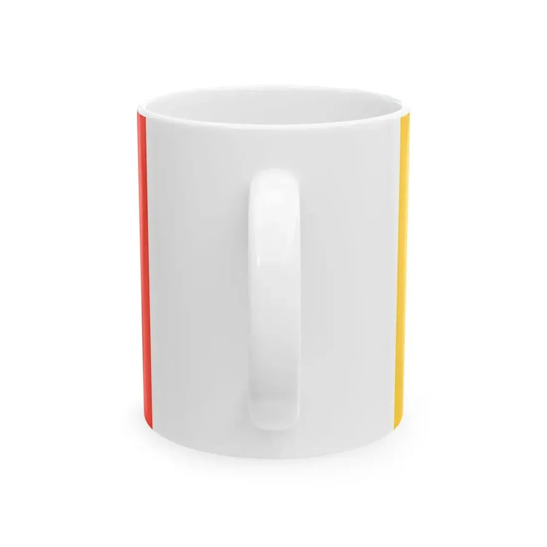 POL powiat makowski flag (Poland) White Coffee Mug - Go Mug Yourself