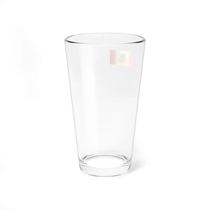 POL powiat malborski flag (Poland) Pint Glass 16oz - Go Mug Yourself
