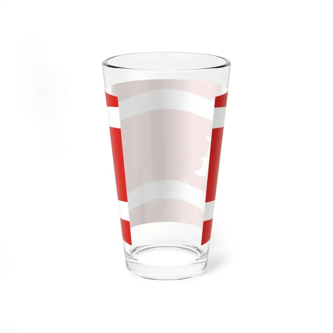 POL powiat miedzyrzecki flag (Poland) Pint Glass 16oz - Go Mug Yourself