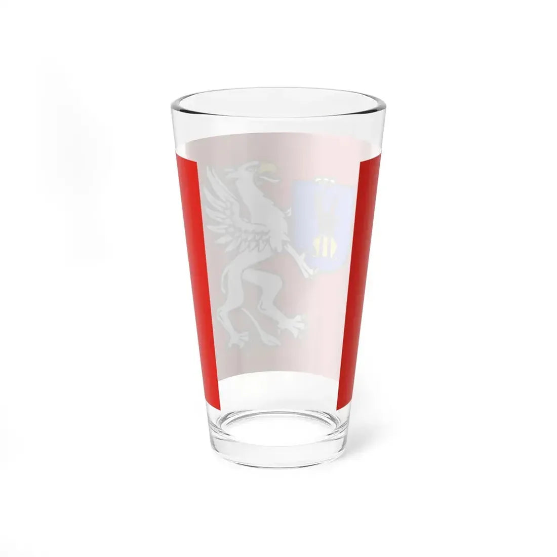 POL powiat mielecki flag (Poland) Pint Glass 16oz - Go Mug Yourself
