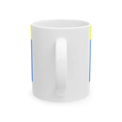 POL powiat milicki flag (Poland) White Coffee Mug - Go Mug Yourself