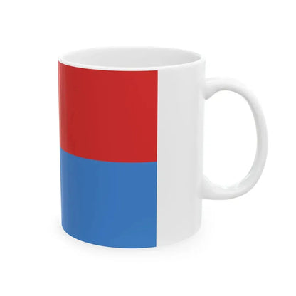 POL powiat minski flag (Poland) White Coffee Mug - Go Mug Yourself