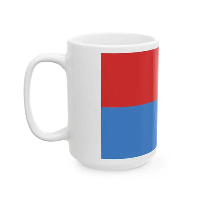 POL powiat minski flag (Poland) White Coffee Mug - Go Mug Yourself