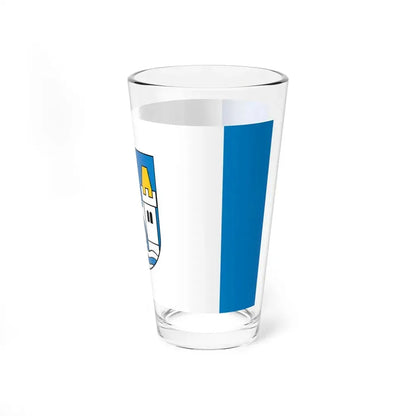 POL powiat mragowski flag (Poland) Pint Glass 16oz - Go Mug Yourself
