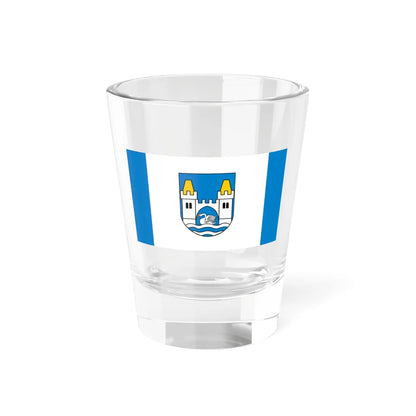 POL powiat mragowski flag (Poland) Shot Glass 1.5oz 1.5oz - Go Mug Yourself