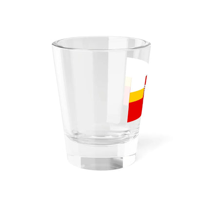 POL powiat myslenicki flag (Poland) Shot Glass 1.5oz - Go Mug Yourself