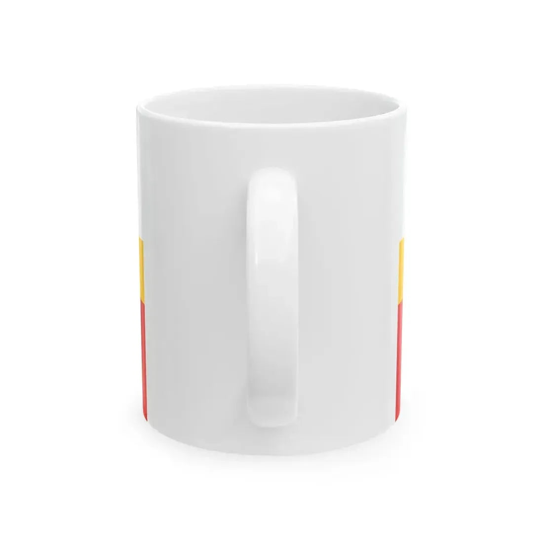 POL powiat myslenicki flag (Poland) White Coffee Mug - Go Mug Yourself