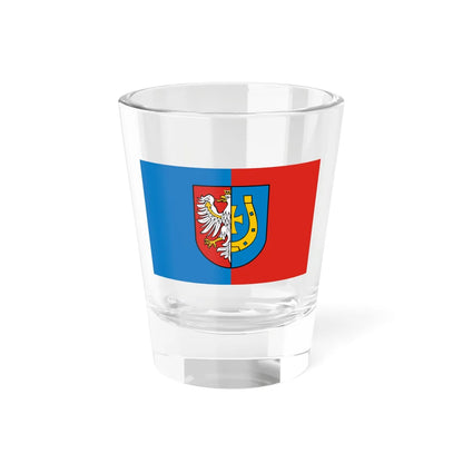 POL powiat myszkowski flag 2000-2013 (Poland) Shot Glass 1.5oz 1.5oz - Go Mug Yourself