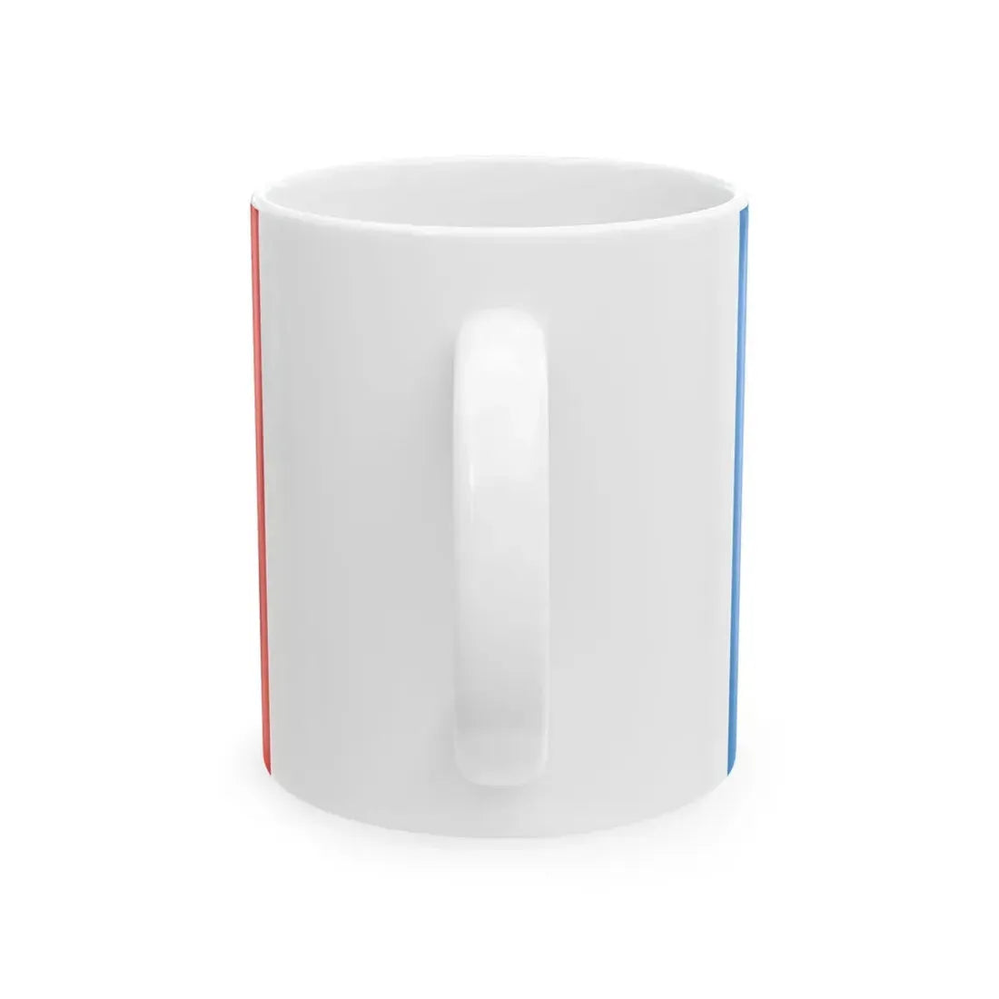 POL powiat myszkowski flag 2000-2013 (Poland) White Coffee Mug - Go Mug Yourself