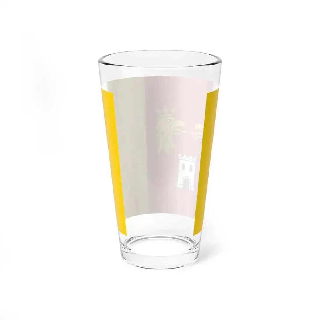 POL powiat myszkowski flag (Poland) Pint Glass 16oz - Go Mug Yourself