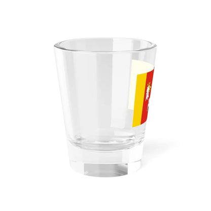 POL powiat myszkowski flag (Poland) Shot Glass 1.5oz - Go Mug Yourself