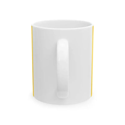 POL powiat myszkowski flag (Poland) White Coffee Mug - Go Mug Yourself