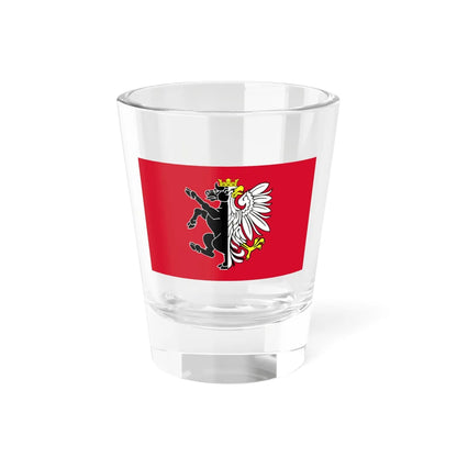 POL powiat nakielski flag (Poland) Shot Glass 1.5oz 1.5oz - Go Mug Yourself
