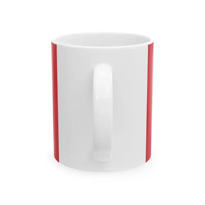 POL powiat nakielski flag (Poland) White Coffee Mug - Go Mug Yourself