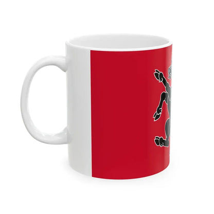 POL powiat nakielski flag (Poland) White Coffee Mug - Go Mug Yourself