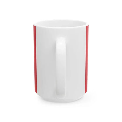 POL powiat nakielski flag (Poland) White Coffee Mug - Go Mug Yourself