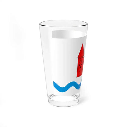 POL powiat nidzicki flag (Poland) Pint Glass 16oz - Go Mug Yourself
