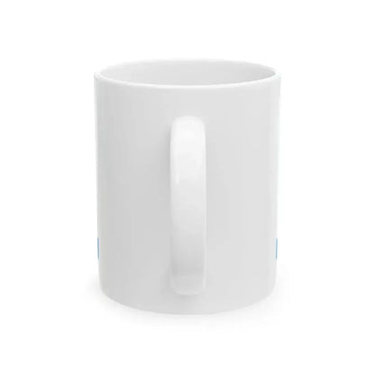 POL powiat nidzicki flag (Poland) White Coffee Mug - Go Mug Yourself